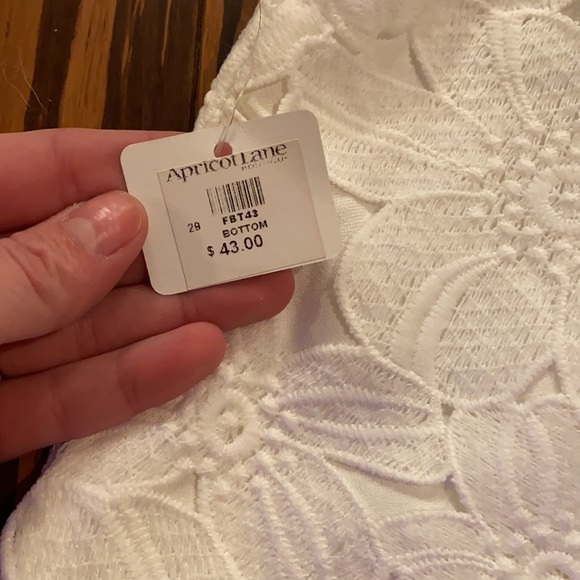 Apricot Lane Boutique Romper - lace appliqué - Picture 5 of 5